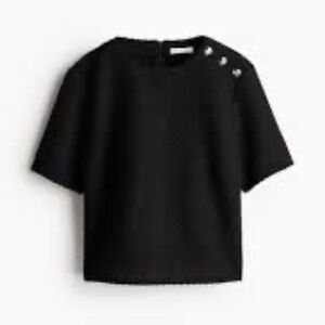 NWT H&M Boucle Blouse